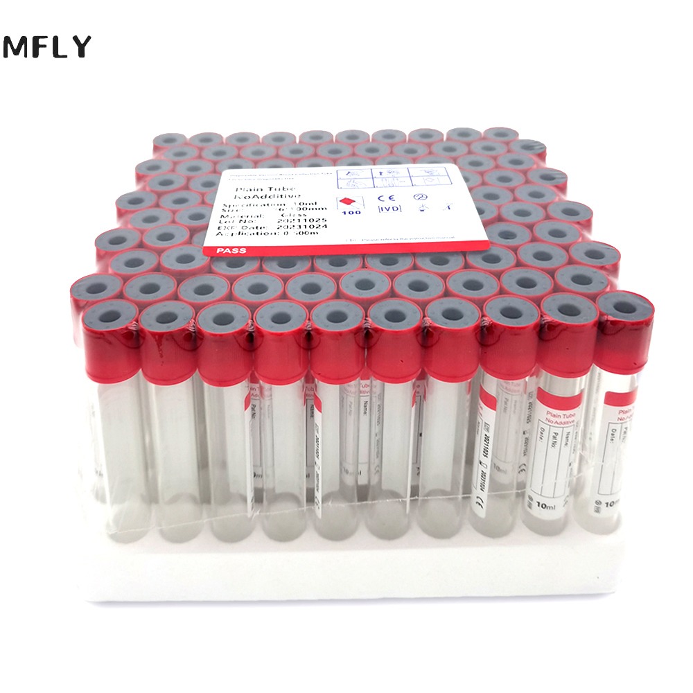 Medical Lab Technology - 100 قطعة من أنابيب جمع الدم