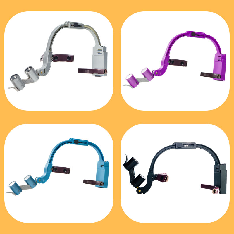 الأسنان 2.5X 3.5X العدسة التكب - مراجعة Led Medical Headlight وسعره