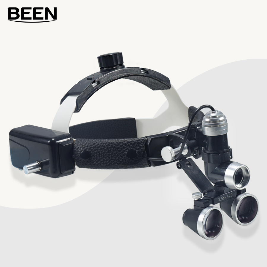 كشافات LED للأسنان 5 وات مع مك - مراجعة Led Medical Headlight وسعره