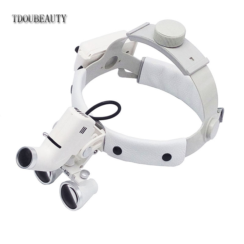 TDOUBEATUY 5 واط المكبر المصبا - مراجعة Led Medical Headlight وسعره